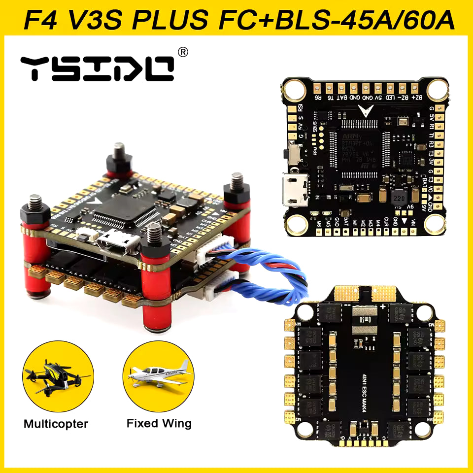 OMNIBUS 45A 4IN1ESC F4V3S PLUS UÇUŞ KONTROL KARTI