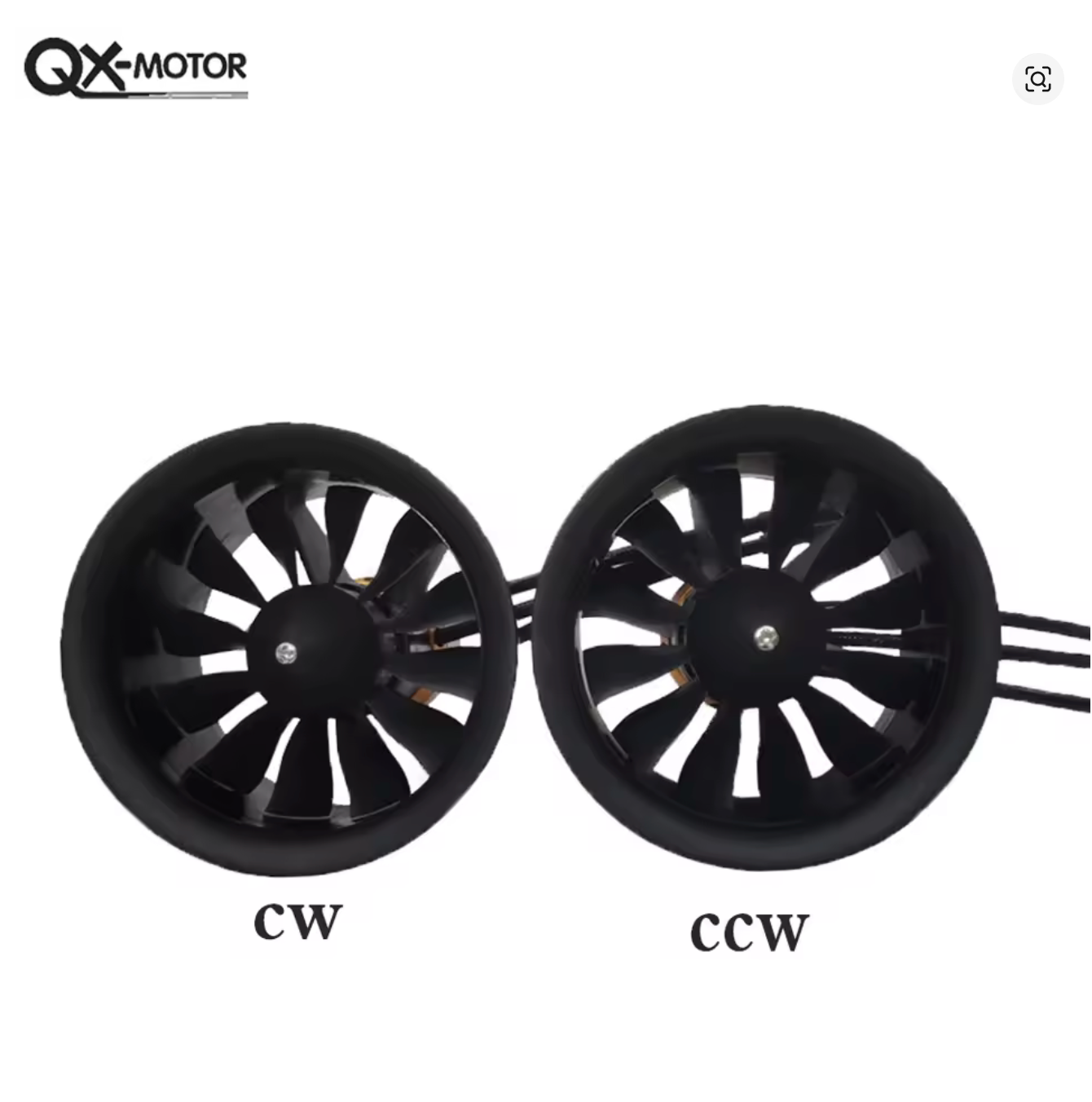 QX MOTOR 50MM EDF QF2611 MOTOR CW+CCW (TOPLAM 2 ADET)